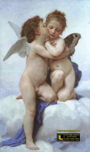 tranh-co-dien-Bouguereau_first_kiss 